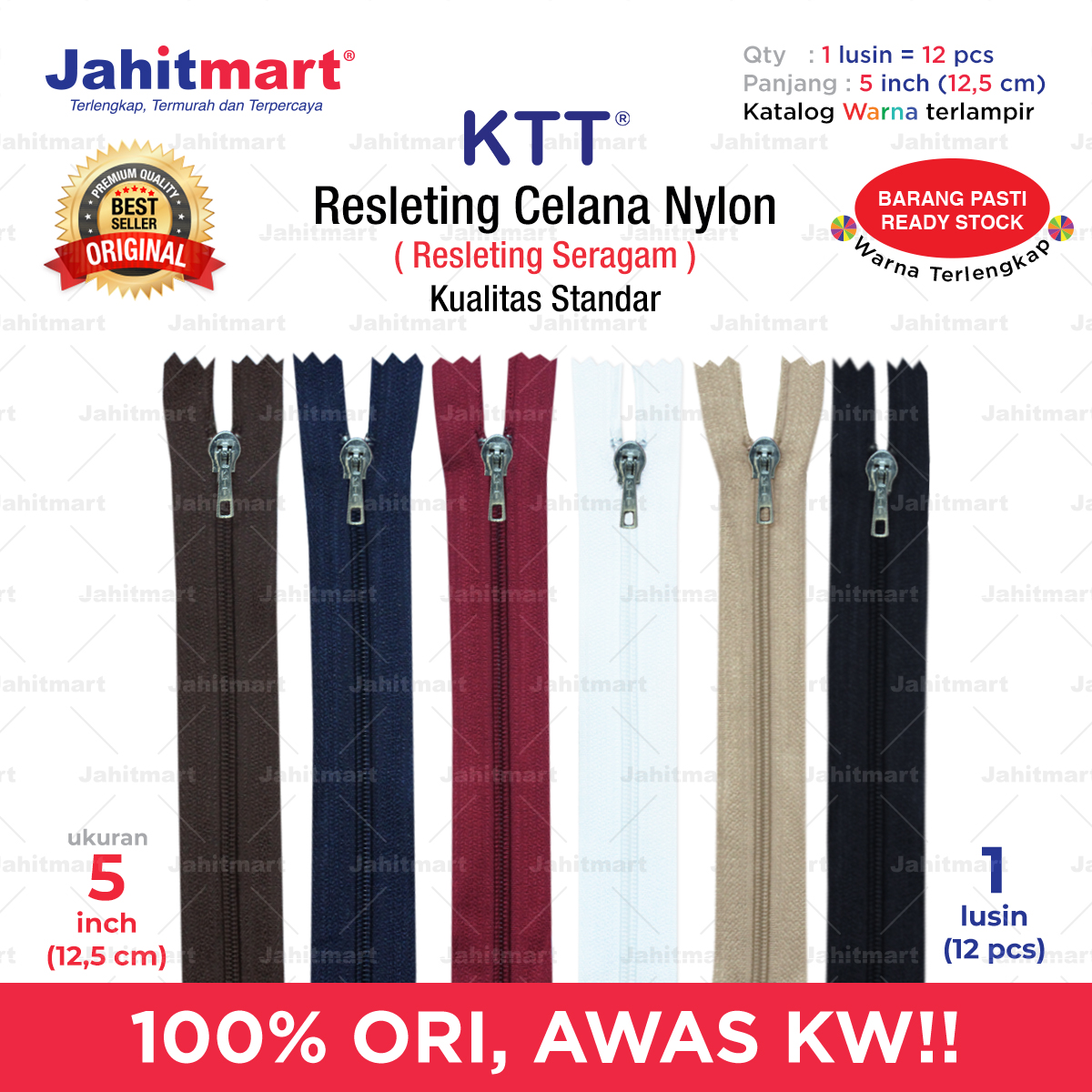 2021_Resleting-Celana-Nylon-Merek-KTT-Lusin_5-Inch
