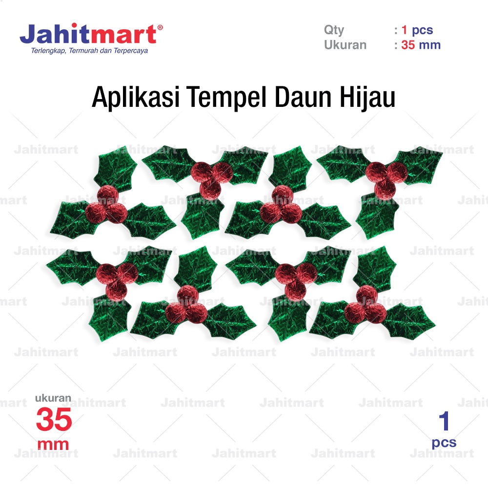 Aplikasi-Tempel-Daun-Hijau-L