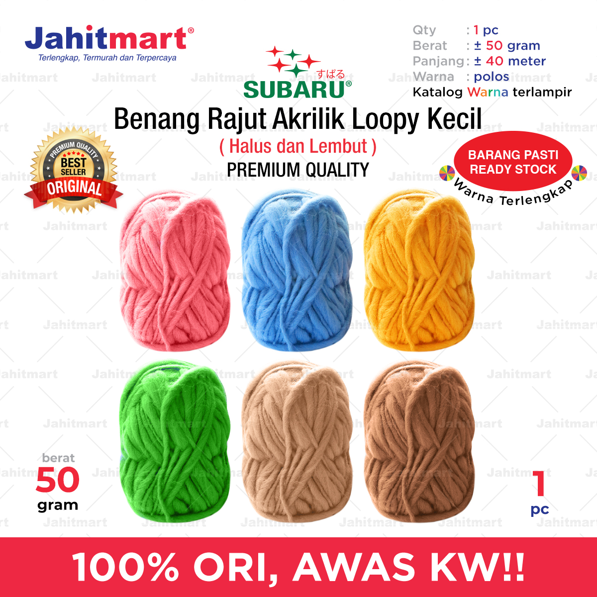 Benang-Rajut-Akrilik-Loopy-Kecil-Foto-1