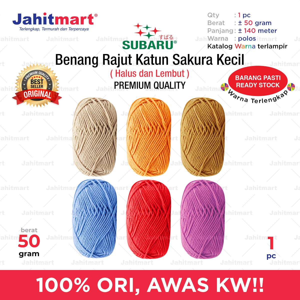 Benang-Rajut-Katun-Sakura-Kecil-Polos-Foto-1