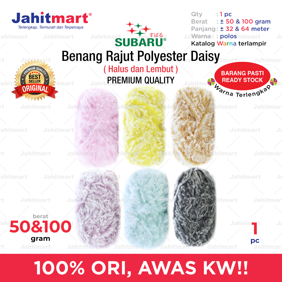 Benang-Rajut-Polyester-Daisy-Foto-1