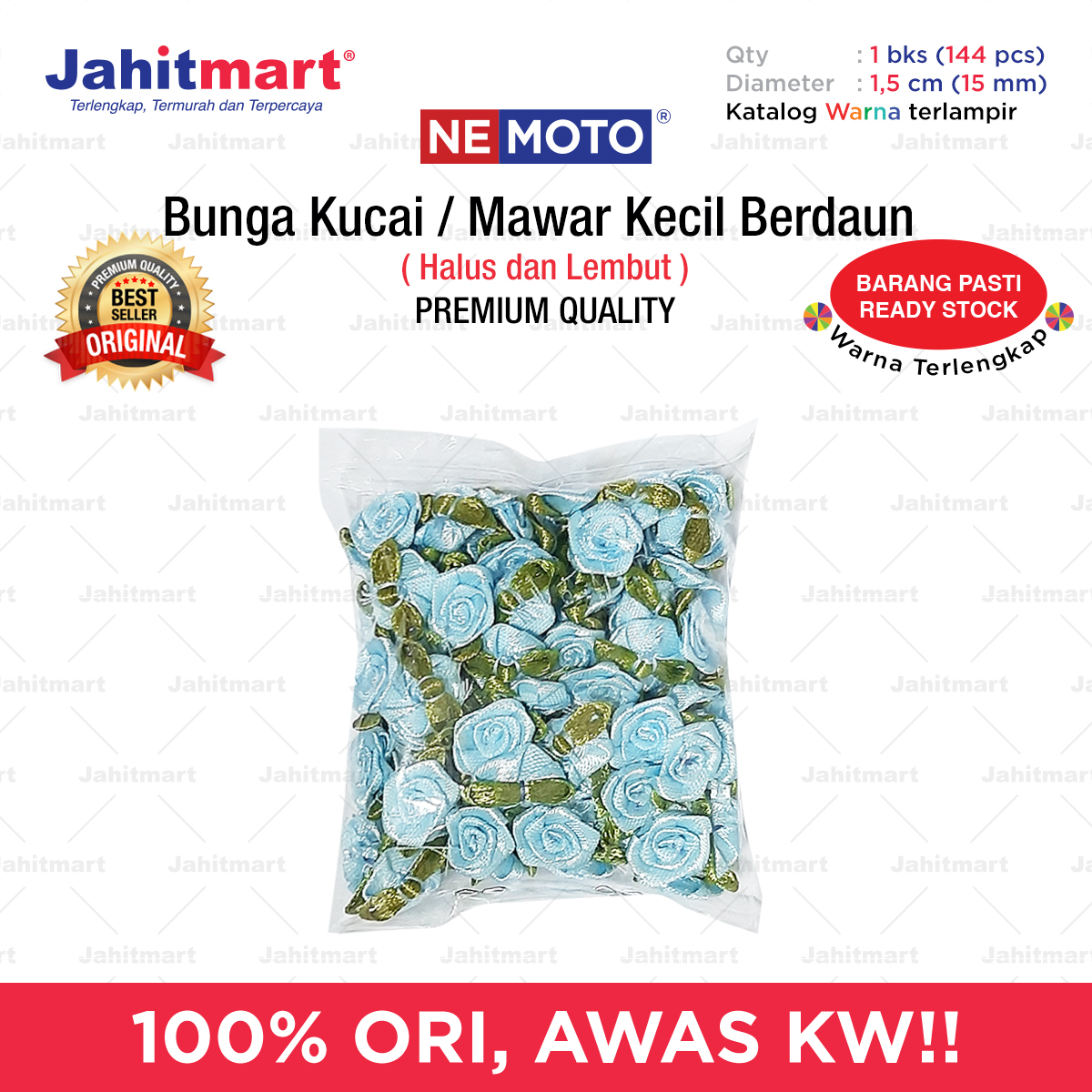 Bunga-Kucai-Mawar-Kecil-Berdaun-Bungkus-Foto-1