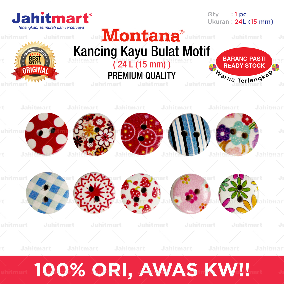 Kancing-Kayu_Bulat-Motif