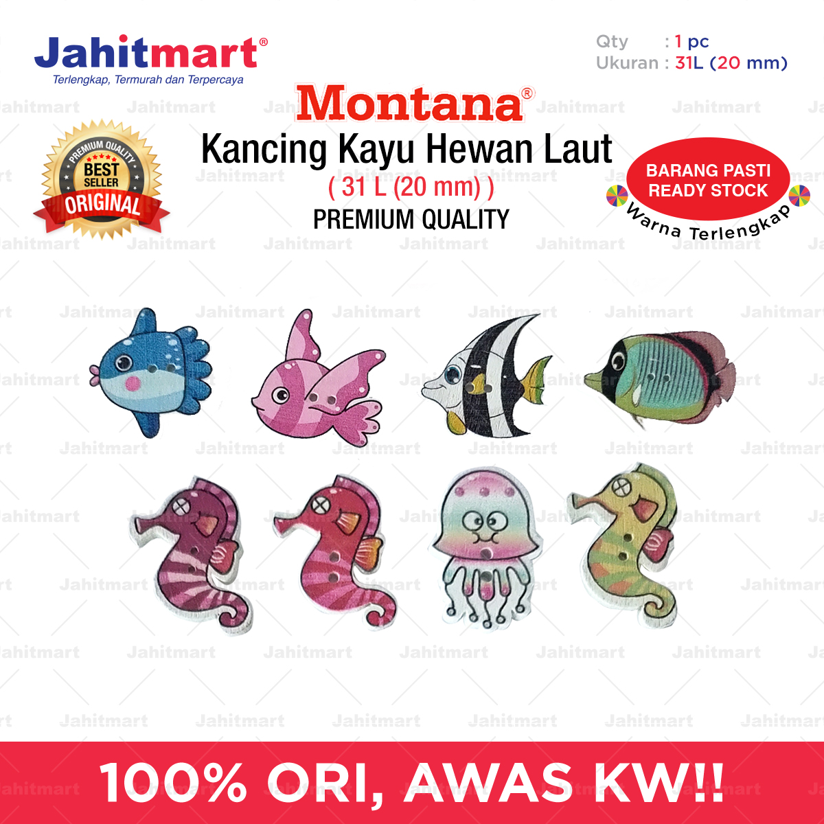 Kancing-Kayu_Hewan-Laut