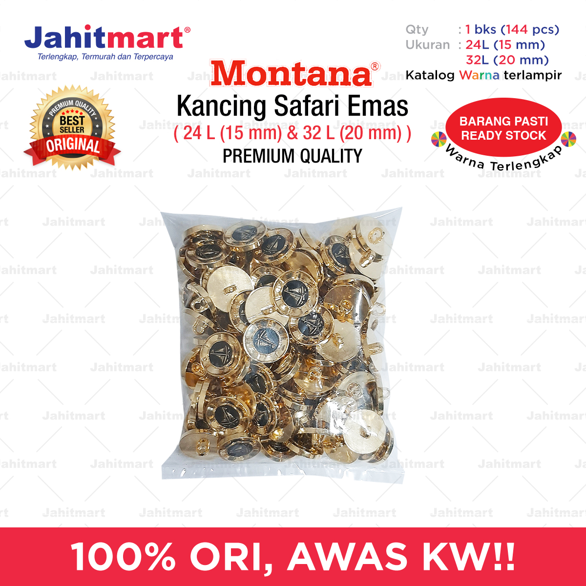 Kancing-Safari-Emas-Foto-1