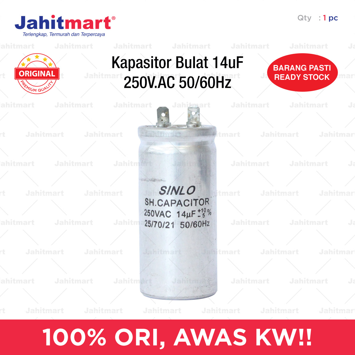 Kapasitor-Bulat-14uF-250V.AC-50_60Hz