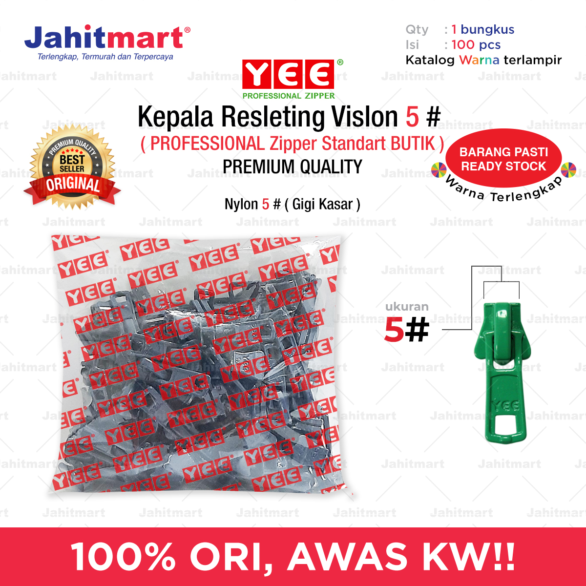 Kepala-Resleting-Vislon-5-merk-YEE-Foto-1