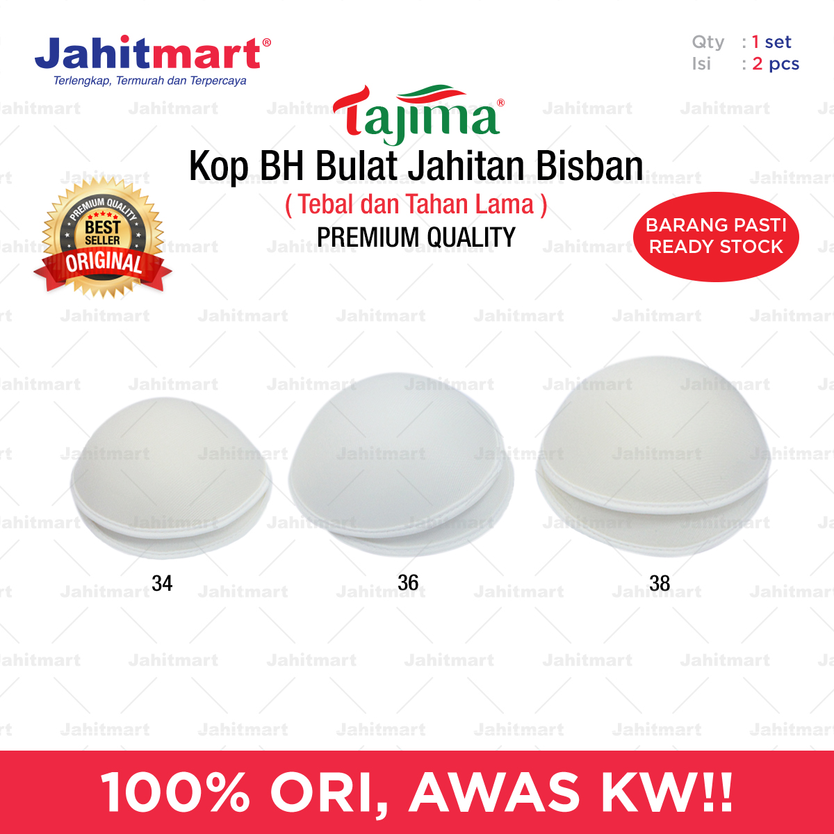 Kop-BH-Bulat-Jahitan-Bisban-34-36-38-Foto-1