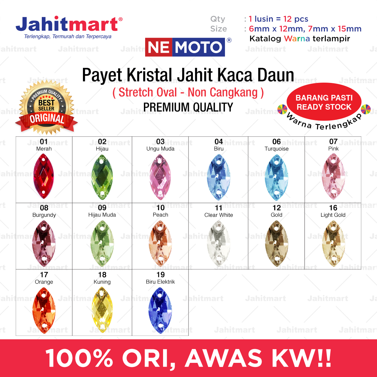 Kristal-Stretch-Oval-Kaca-Non-Cangkang-Foto-1