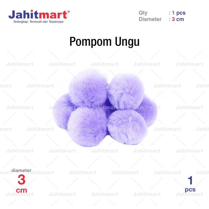 POMPOM-UNGU-3-CM