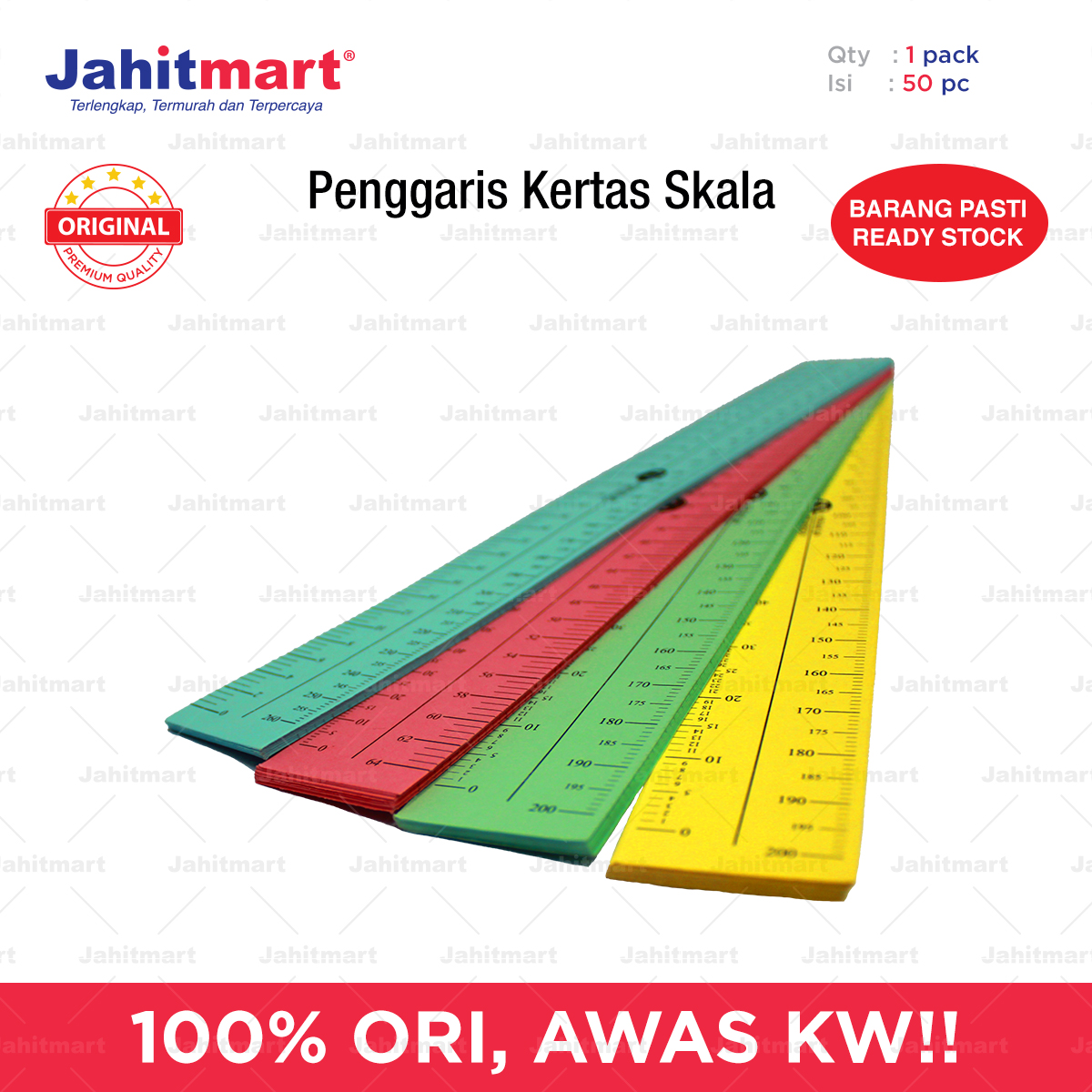 Penggaris-Kertas-Skala