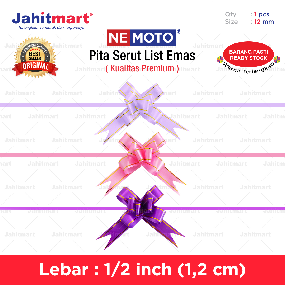 Pita-Serut-List-Emas-Foto-1