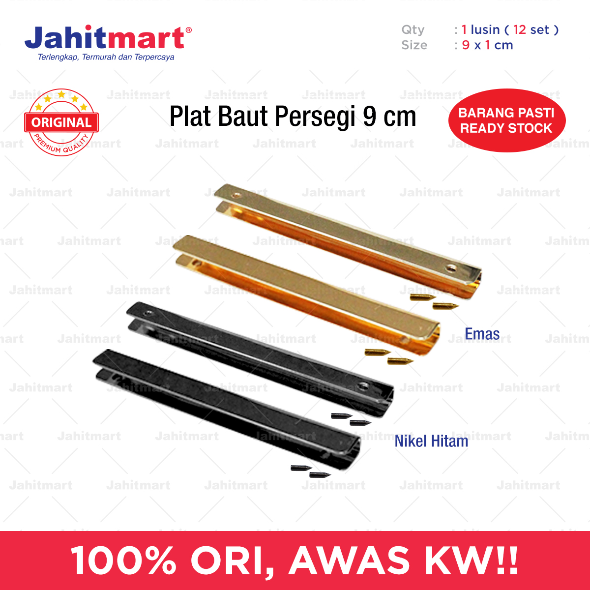 Plat-Baut-Persegi-9cm