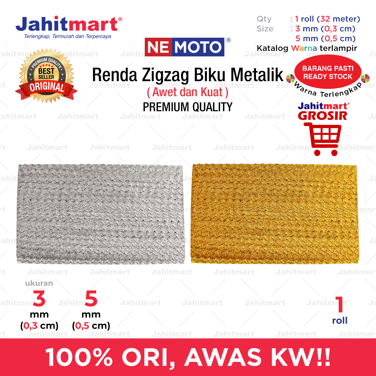 Renda-Zigzag-Biku-Metalik-Foto-1