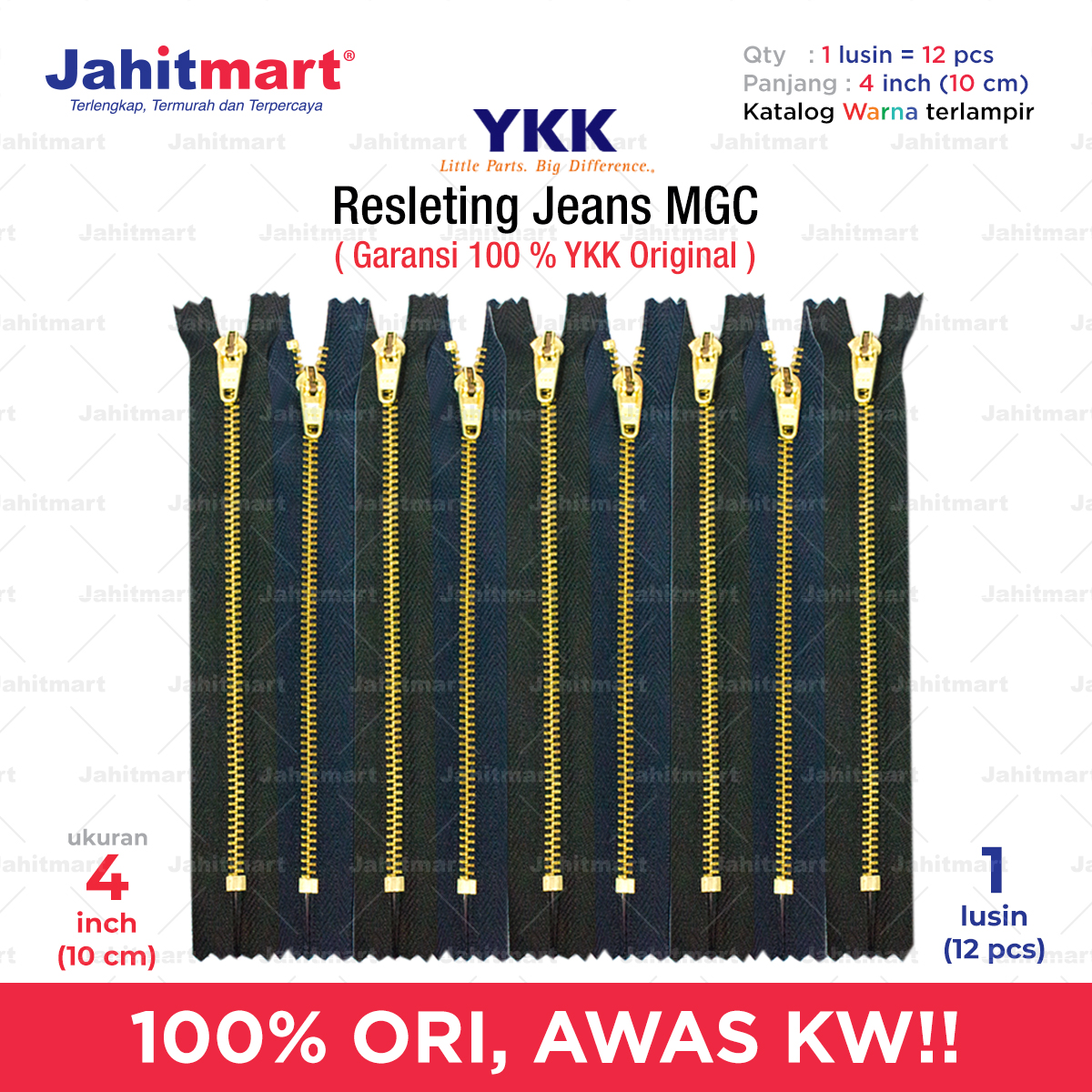 Resleting-Jeans-MGC-Merek-YKK-Lusin_4-Inch