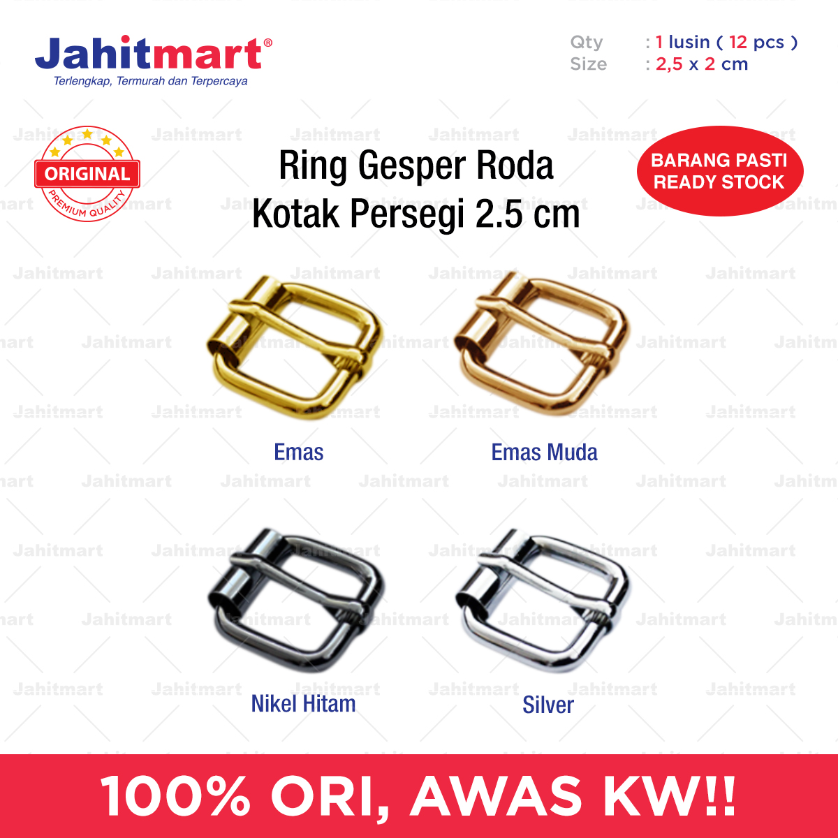 Ring-Gesper-Roda-Kotak-Persegi-2.5cm
