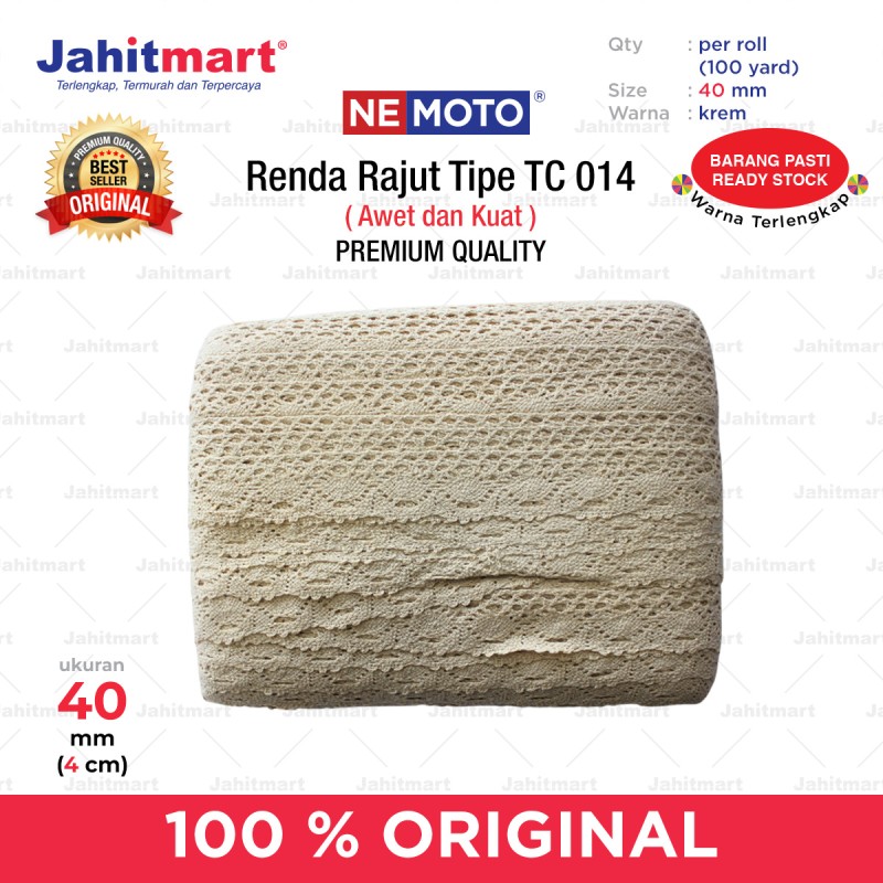 Renda Rajut Tipe TC 014 ROLL (foto 1)