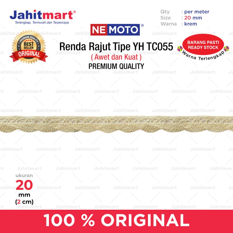 Renda Rajut Tipe YH TC055 METER (foto 1)